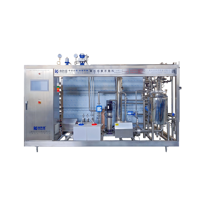 Automatikus UHT (ultramagas hőmérsékletű) sterilizáló